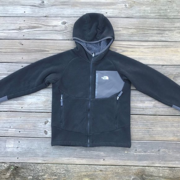 The North Face Kids Boys Jacket Winter Coat Black - Picture 2 of 8
